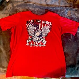 Bass Pro shops red shirt